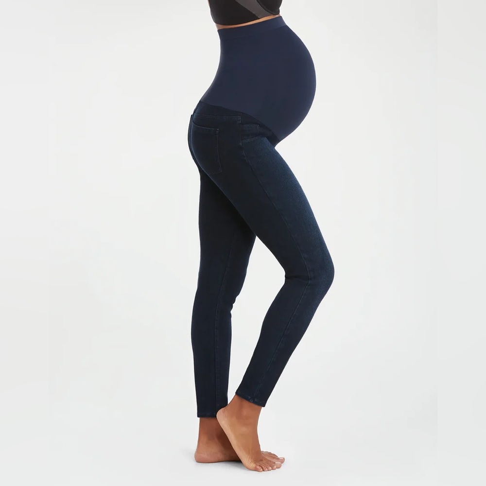 🖤 SPANX Mama Ankle Jean-ish® Leggings - Twilight Rinse 20154
